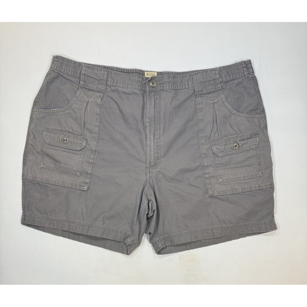 RedHead Men's Size 48 Heavy Cotton Twill Cargo Outdoor‎ Shorts Gray